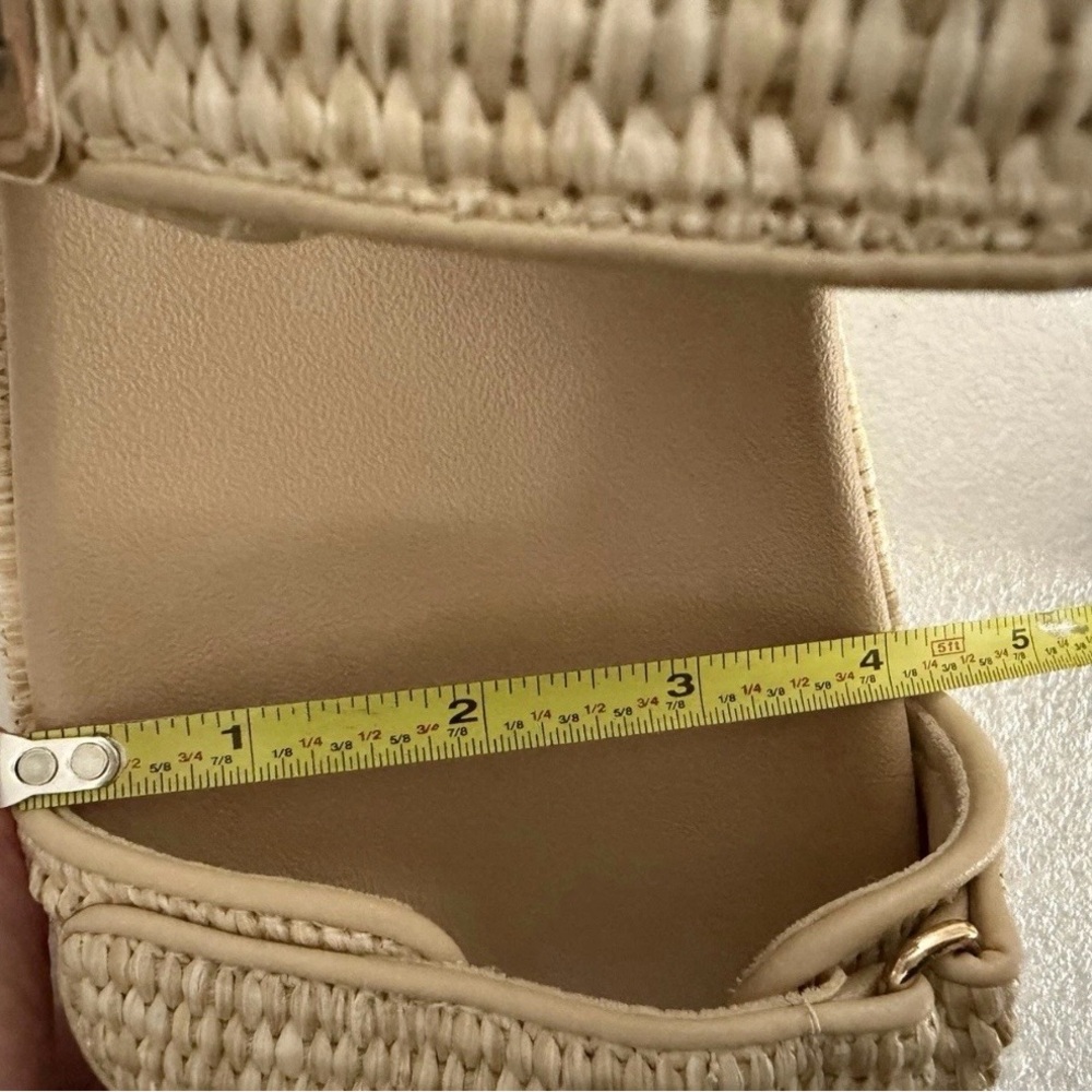 Madden NYC Beige Braided Espadrille Platform Sandal - Picture 10 of 11